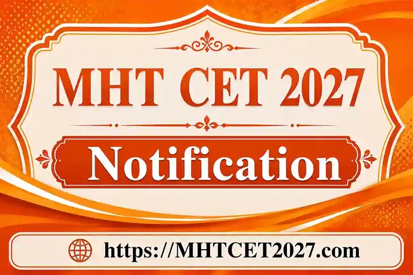 MHT CET Notification 2027 PDF Download